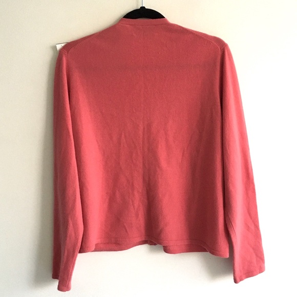(SOLD) HOLT RENFREW Cashmere Button Front Cardigan - Picture 3 of 4